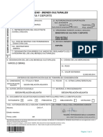 Export Authorisation