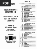 Replacement Parts Catalogue 191 Emd | PDF