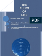 THE Rules OF Life: by Richard Templar (2007)