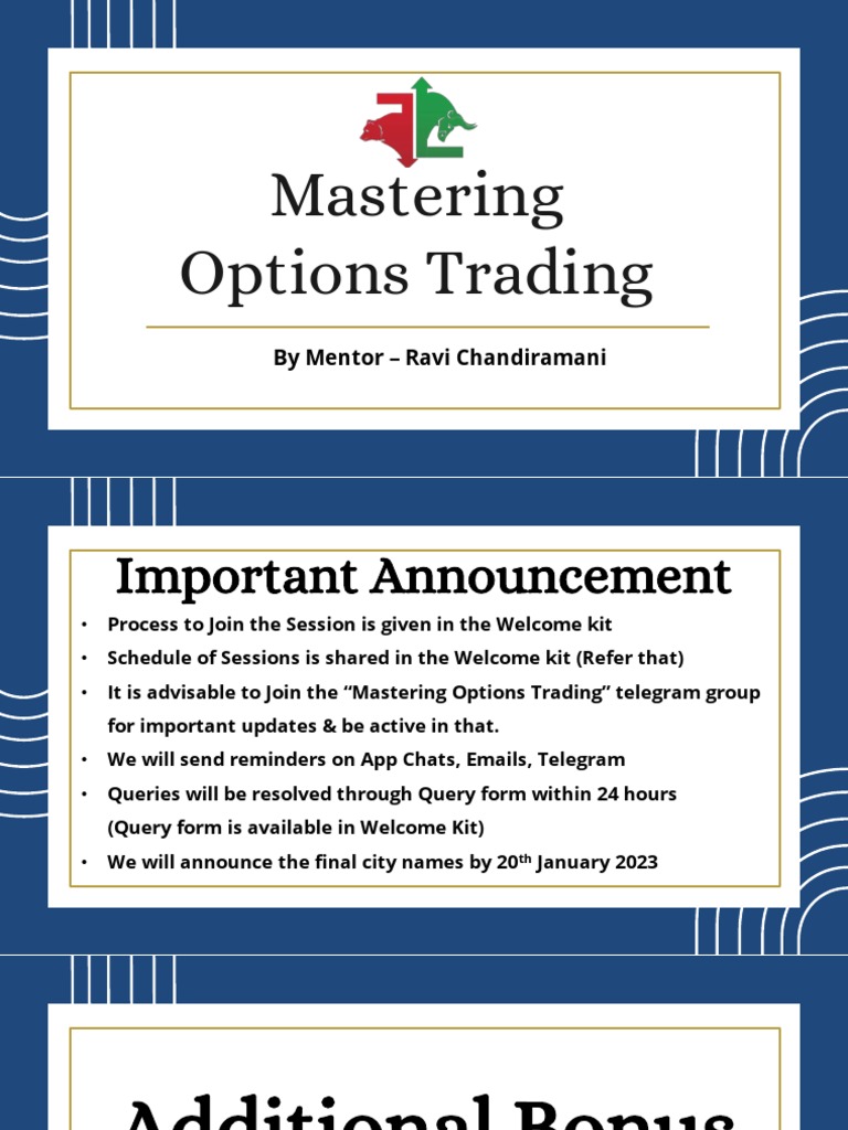 Mastering Options Trading Guide | PDF | Option (Finance) | Greeks (Finance)