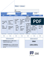 Organización Módulo 3 - Semana 1