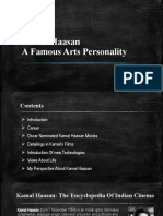 Kamal Haasan A Famous Arts Personality: Georgit Dain S1 It
