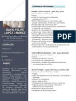David Felipe Lopéz Ramirez: Contacto