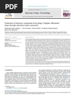 Production of Bioactive Compounds From Ginger (Zingiber Officianale)