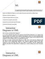 Interaction Diagrams in UML