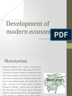 Development of Modern Economics: Created by Egor Artiukh
