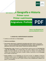 Grado en Geografía e Historia: Primer Curso Primer Cuatrimestre