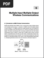 Multiple-Input Multiple-Output Wireless Communications