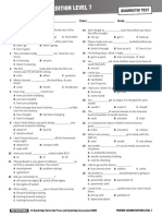 PRE L7 DiagnosticTest