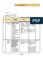 5° Grado - Actividad Del Dia 22 de Marzo