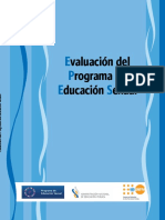 E P E S: Valuación Del Rograma de Ducación Exual