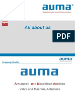 All about AUMA Actuator Company Profile