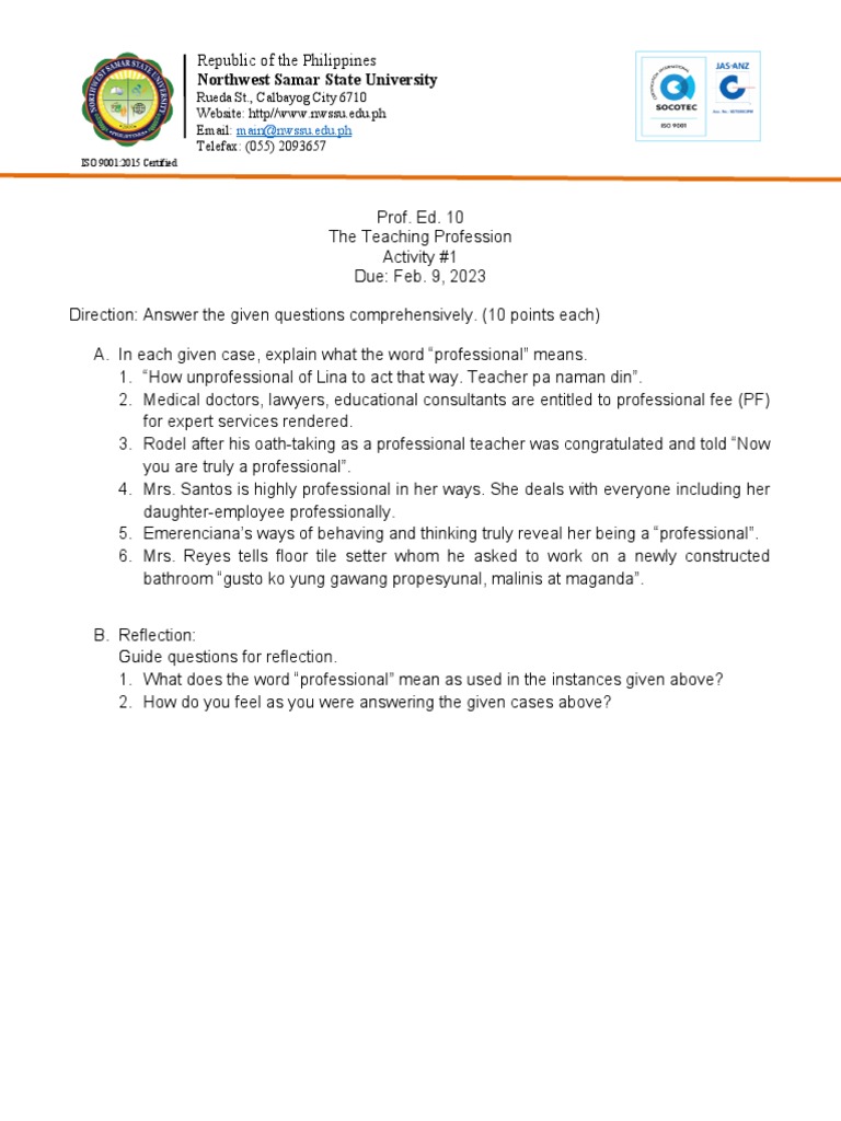 Teaching Profession 2 Pdf