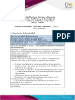 Guia de Actividades y Rúbrica de Evaluación-Unidad 1 Tarea 2 Línea de Tiempo