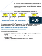 Horario:: Preparación para Los Exámenes