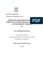 Estudio Del Comportamiento Lumínico Del Edificio de La Escuela de Derecho Perteneciente A La Universidad de Valparaíso