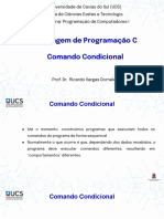 Linguagem C - Comando Condicionais