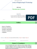 Rajshahi University of Engineering & Technology: Mechatronic Systems