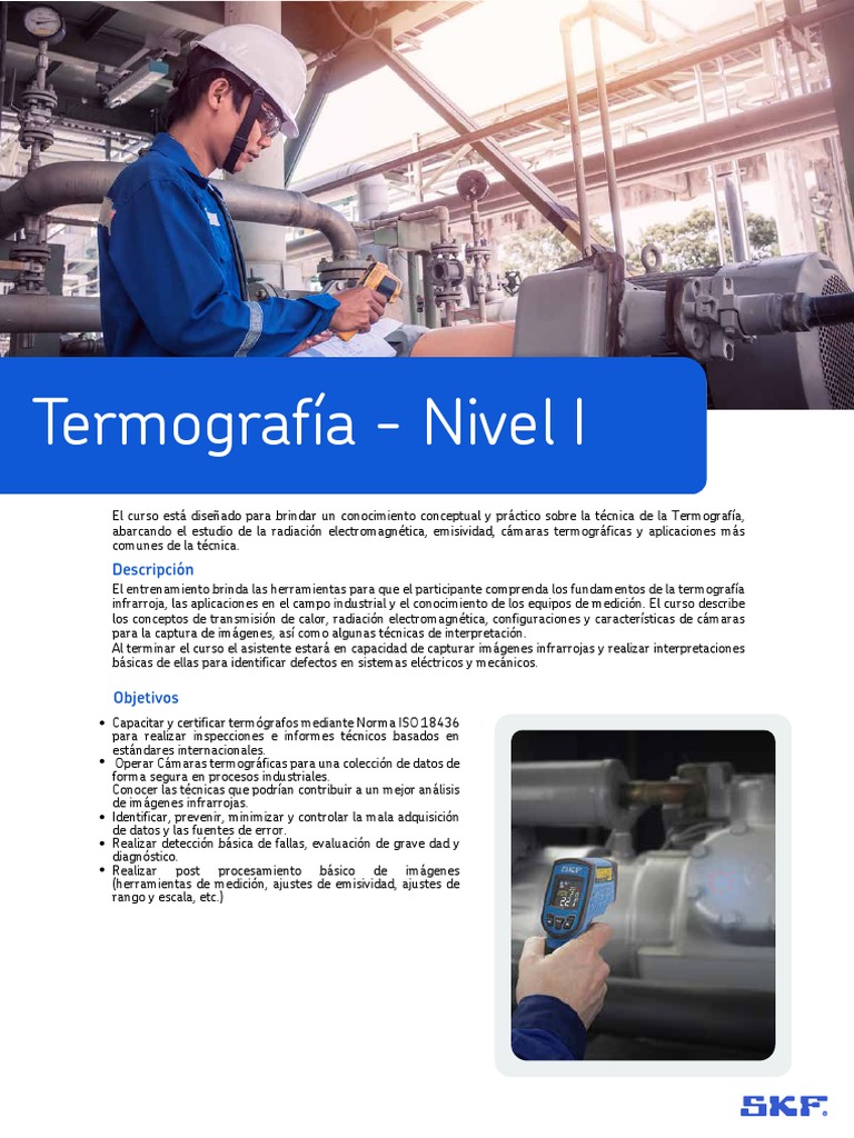 Curso Online de Termografía Nivel 1 | PDF | Infrarrojo | Termografía