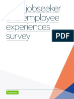 Deaf Jobseeker and Employee Experiences Survey Report 2016 From Totaljobs