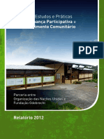 Relatório 2012 do Núcleo de Estudos e Práticas em Governança Participativa e Desenvolvimento Comunitário