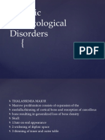Chronic Hematological Disorders