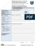 Ficha de Derivación de Estudiantes