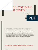 Portul Cotidian Si Festiv