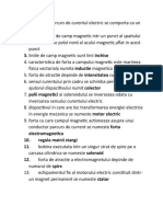 Solenoidul Parcurs de Curentul Electric Se Comporta Ca Un Magnet 2. Sensul Liniilor de Camp Magnetic Intr-Un Punct Al Spatiului