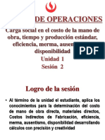 Costeo de Operaciones