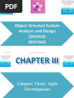 Object Oriented System Analysis and Design (Oosad) INSY3063: Prepared by Meseret Hailu (2022) 1 5/17/2022