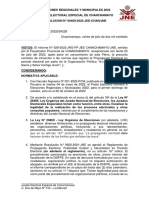 Jurado Electoral Especial de Chanchamayo Jr. Dos de Mayo #154 - La Merced