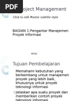 Download Manajemen Proyek Sistem Informasi 1 by bluepearl1610 SN63712845 doc pdf
