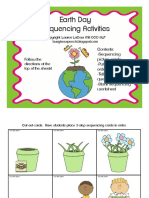 Earth Day Sequencing Activities