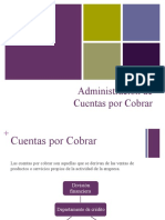 Administración de Cuentas por Cobrar (ACxC