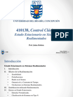 410138, Control Clásico: Estado Estacionario en Sistemas Realimentados
