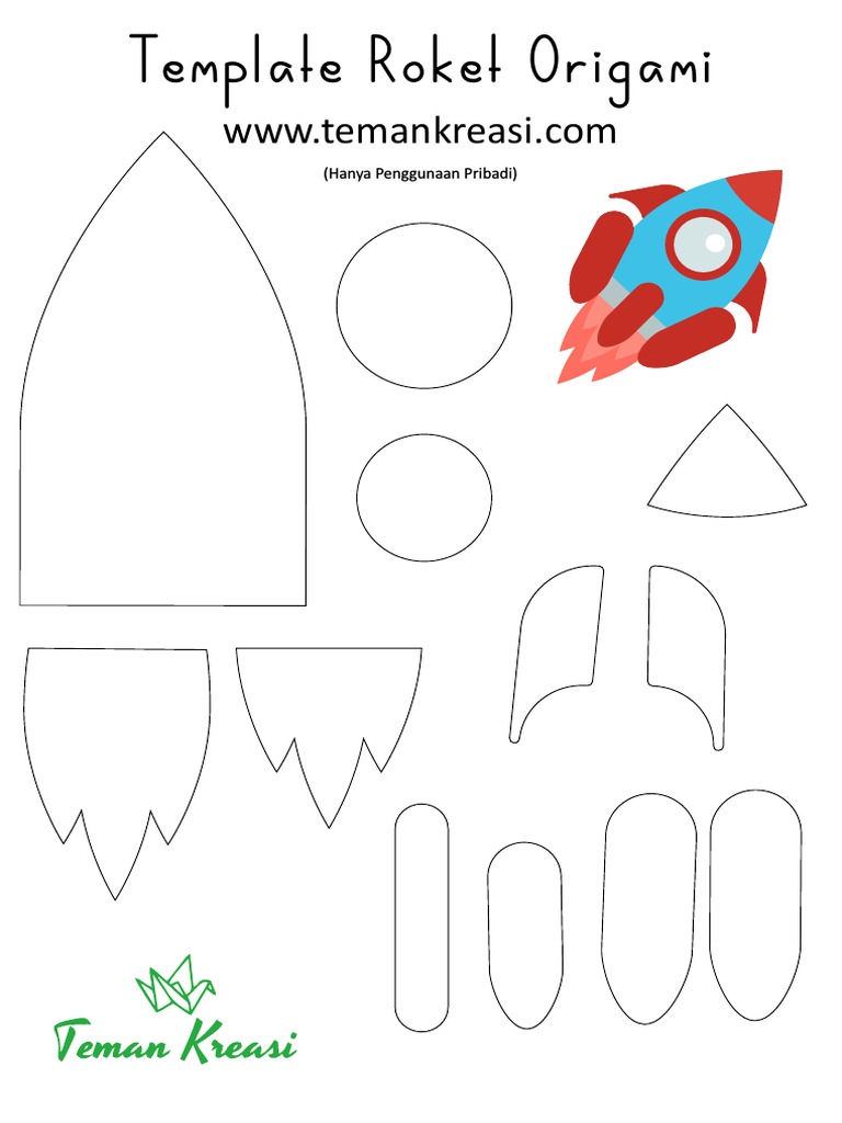 Kreasi Origami: Roket & Lumba-Lumba | PDF