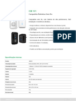 Datasheet Cib 101 PT