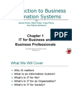 Introduction To Business Information Systems: IT For Business and Business Professionals