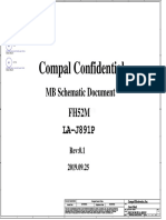 Acer Nitro 5 AN515-52 Compal FH52M LA-J891P Rev 0.1 Schematic Diagram