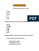 Mathematics Homework