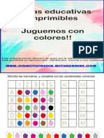 Fichas Educativas Imprimibles Juguemos Con Colores!!