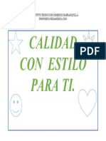 Calidad Con Estilo para Ti.: Ied Instituto Técnico de Comercio Barranquilla Propuesta Pedagógica 2020