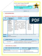 Ubicamos Objetos en El Aula Usando Izq y Derecha