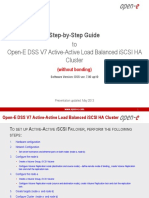 Open E DSS V7 Active Active Load Balanced iSCSI HA Cluster