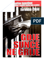 Čikić, Ibrahim - GDJE SUNCE NE GRIJE