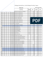 Bella Price List 09092022