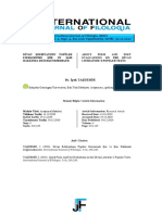 International Journal of Filologia (IJOF) ISSN: 2667-7318 Yıl: 3, Sayı: 4, Kış 2020 Yayımlanma Tarihi: 30.12.2020