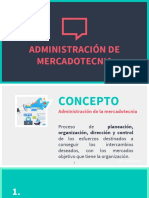 Administración de Mercadotecnia: Mgtr. Gabriela Batres