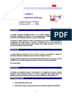 Coban 2 Vendaje Compresivo Multicapa: Código Nacional: 167554.5 Referencia 3M: .. 2094